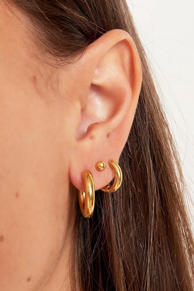 Basic earrings - mini - UNISEX - Oorbellen - Cadeau, valentijnsdag, verjaardag