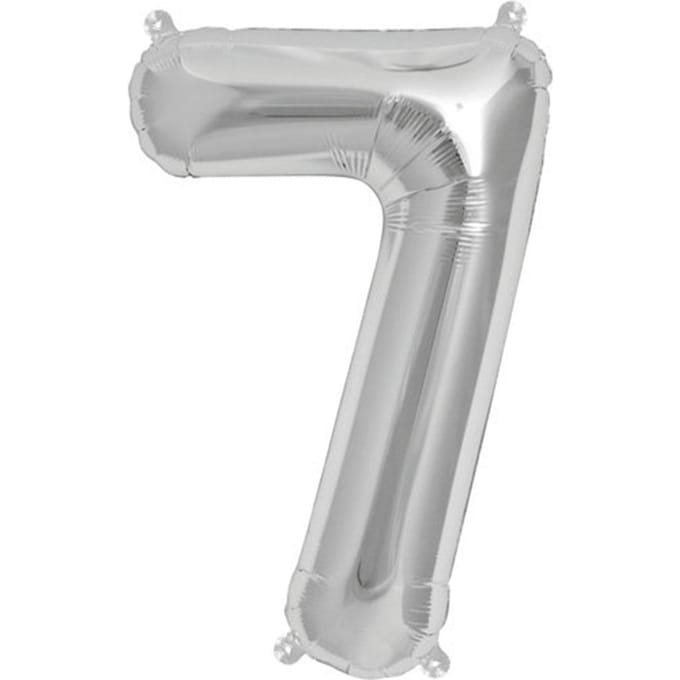 Folieballon "Nummer" - Cijfer "7"