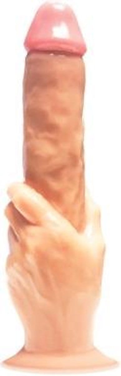 Icon - Massive - The Grip - Cock-In-Hand Dildo - 32 x 5,8 cm - Lichte Huidskleur