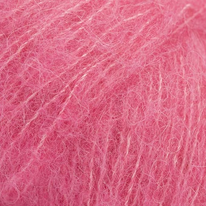 DROPS Brushed Alpaca Silk Uni Colour - 31 felroze - Wol Garen