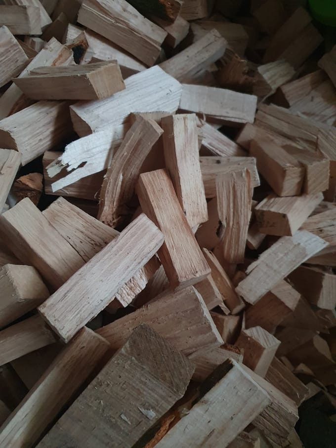 beuken pizzaoven hout 12 cm lang 3 kg