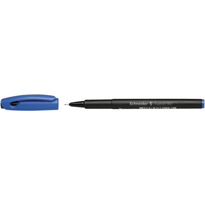Schneider Schreibgeräte Topliner 967 9673 Fineliner Blauw 0.4 mm 1 stuk(s)
