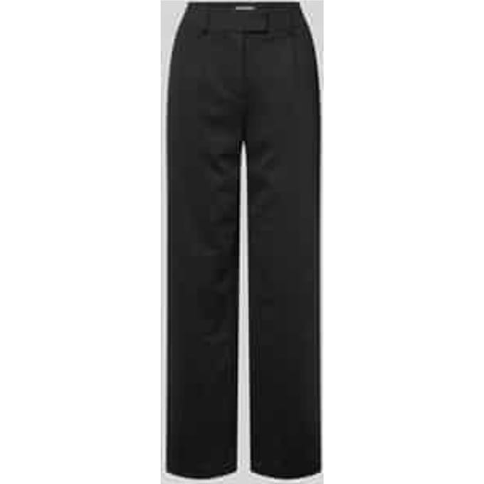 Stoffen broek met achterzakken, model 'KATE'
