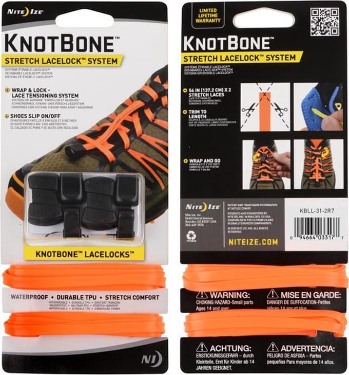 Nite Ize - KnotBone - Stretch Lace - Oranje