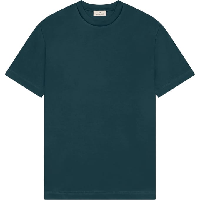 Valenza Interlock Supima T-shirts Donkergroen 1001