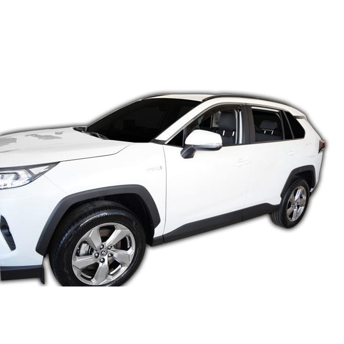 Luchtafweerders - HEKO - Toyota RAV4 V (2018-2025) - 2 stuks - Getint gerookt - Montage zonder boren
