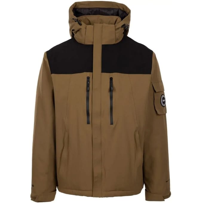 Heren Jenkins DLX gewatteerd jack (Donkere Olijf)
