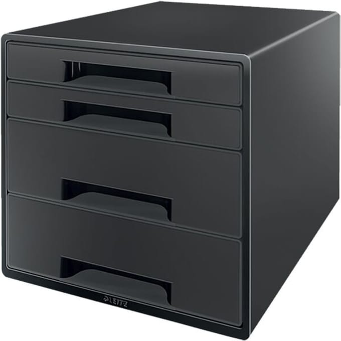 Leitz Recycle Ladekast - 90% Post-consumer Gerecycled Plastic - Zwart