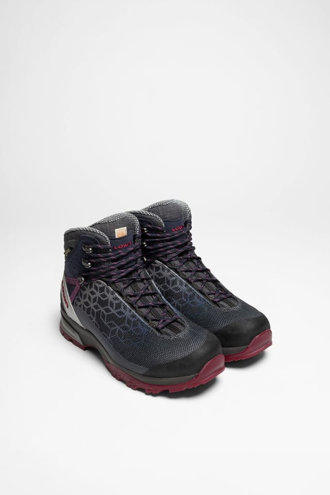 Lyxa GTX Mid Ws dames (Navy/Beere)