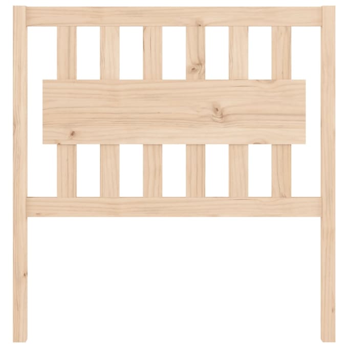 vidaXL - Hoofdbord - 95,5x4x100 - cm - massief - grenenhout