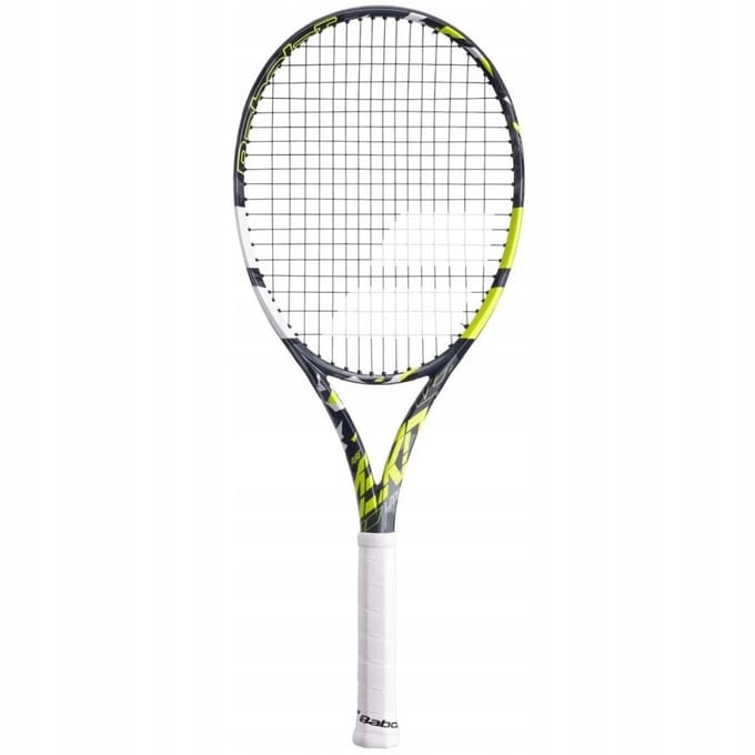 Babolat Pure Aero Lite Tennisracket - Grijs/Geel/Wit - Maat L2