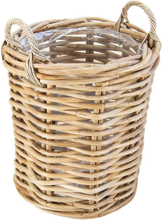 Opbergmand rond dia 60, hoog 55 CL Rotan