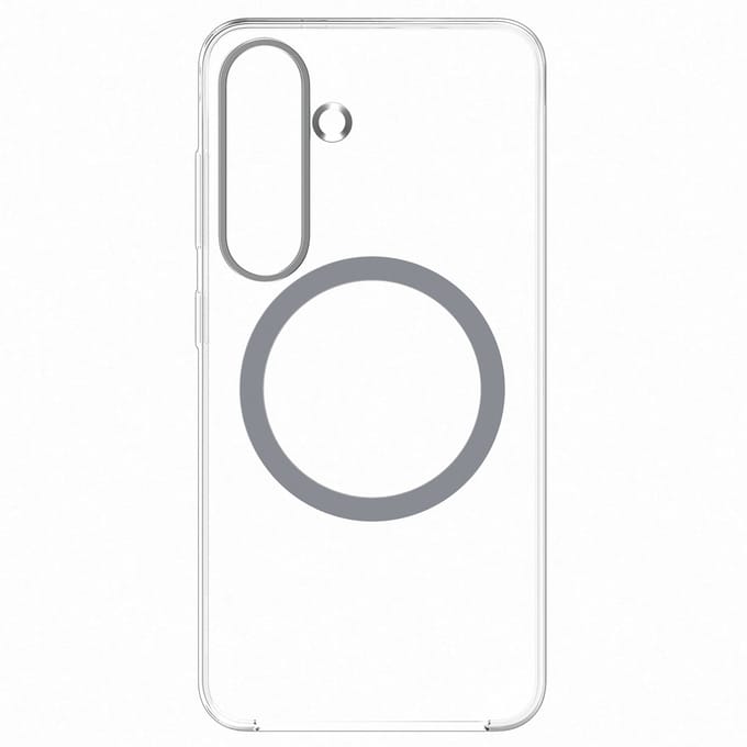 Samsung Galaxy S25 Hoesje - Clear Magnet Case - Transparant