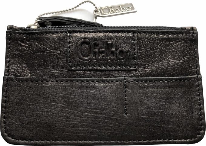 Chabo Dames portemonnee Extra Leer - zwart