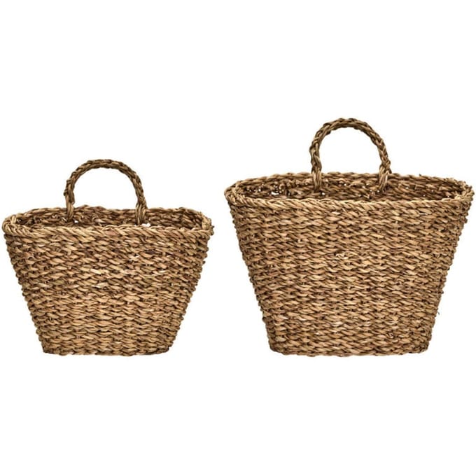 Meraki Manden Oval Natuur - Set van 2