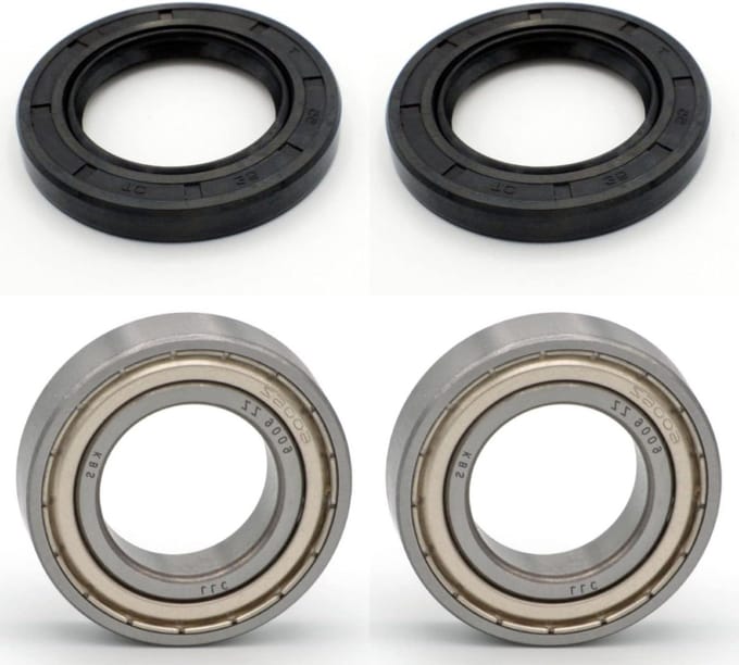 Wiellager set - Achteras lagers - Motoronderhoud - Met stofafdichting - 2 lagers 2 ringen - Niet gespecificeerd
