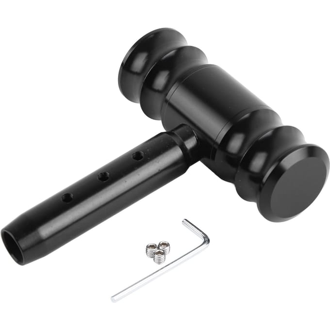 Auto Modificatie T-Handvat Joystick Type Handgeschakelde Auto Versnellingspook Knop Shifter black