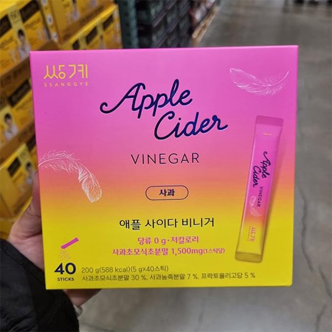 Ssanggye Appelciderazijn 5g x 40 zakjes One thing pink