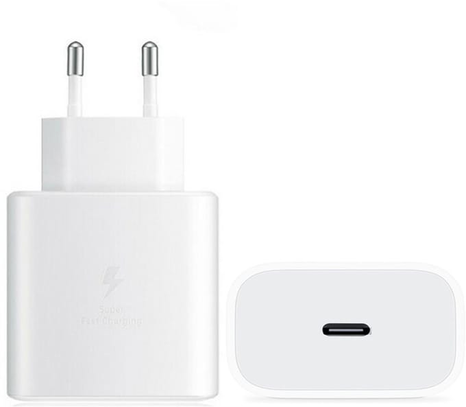 45W USB-C / Type-C Snellader - Oplader Adapter - Geschikt voor Super Fast Charging & PD/PPS Opladen - wit