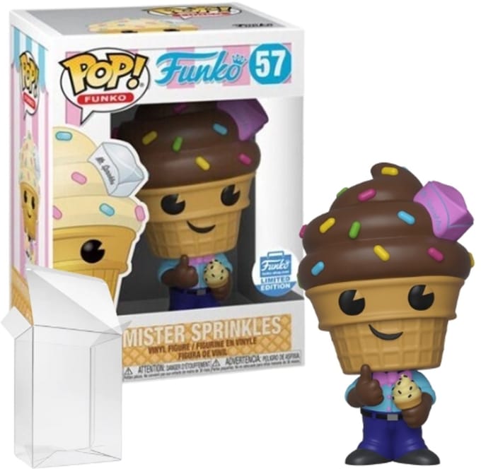 Funko Pop! Mr. Sprinkles (Chocolate) #57 PopCultcha Exclusive