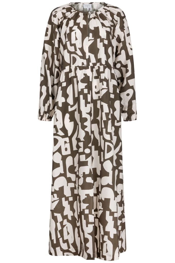 Dante6 Nirimi Printed Maxi Dress Jungle Leaf Größe: 36 | Maxikleider Outlet | Damen