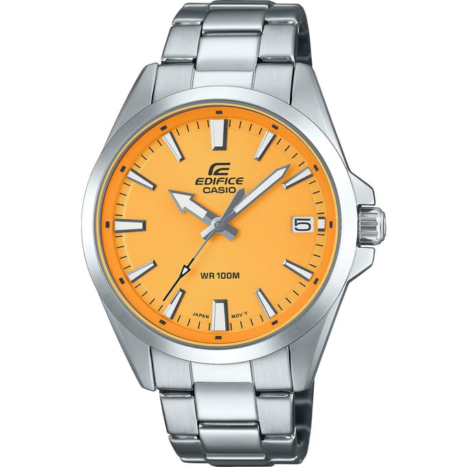 Casio Edifice EFV-100D-9AVUEF Horloge - Staal - Zilverkleurig - Ø 40 mm