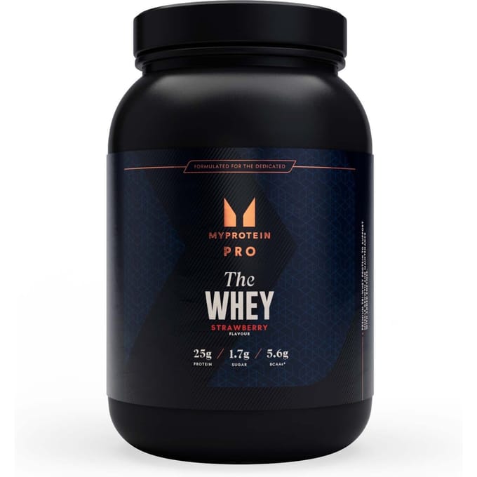 THE Whey - 1.98kg - 60servings - Aardbei