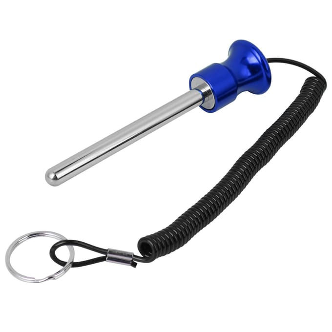 Magnetische gewichtstapelpin met trekkoord, accessoires voor krachttraining, rood gray