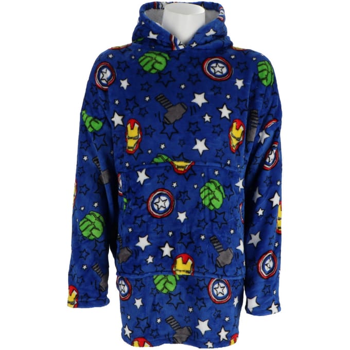 Avengers hoodie poncho maat XS - L - polyester