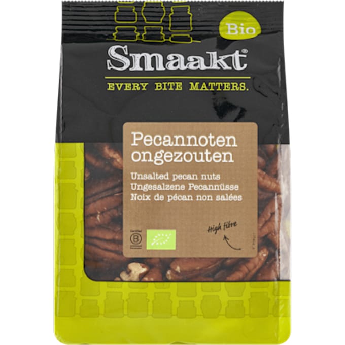 Pecannoten ongezouten bio