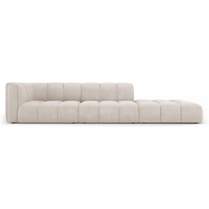 Hoekbank Francesca chenille rechts 4-zits | Milo Casa