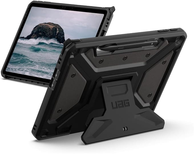 UAG Metropolis Backcover met stand voor de Microsoft Surface Pro 12 - Black