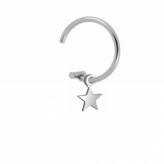 fake Lipring piercing Ster - Charme Bijoux