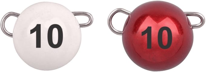 Spro Freestyle Tungsten Bottom Jig White/ Red / 3g