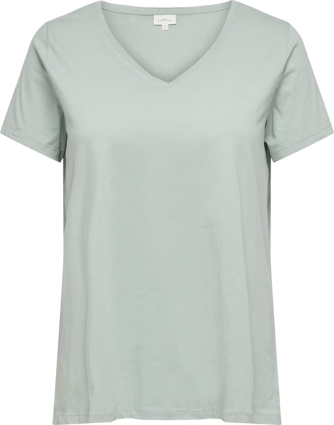 ONLY CARMAKOMA - CARBONNIE LIFE S/S V A-SHAPE TEE NOOS - Dames - T-shirts