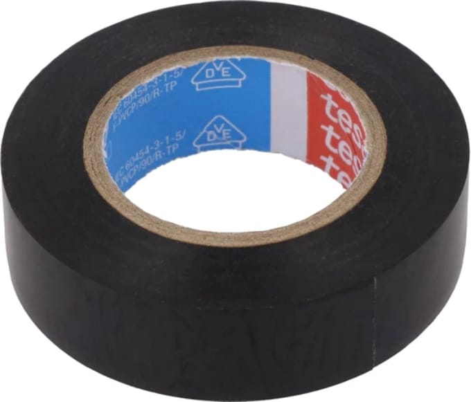Tesaflex 53988 idolatietape 10m x 15mm zwart