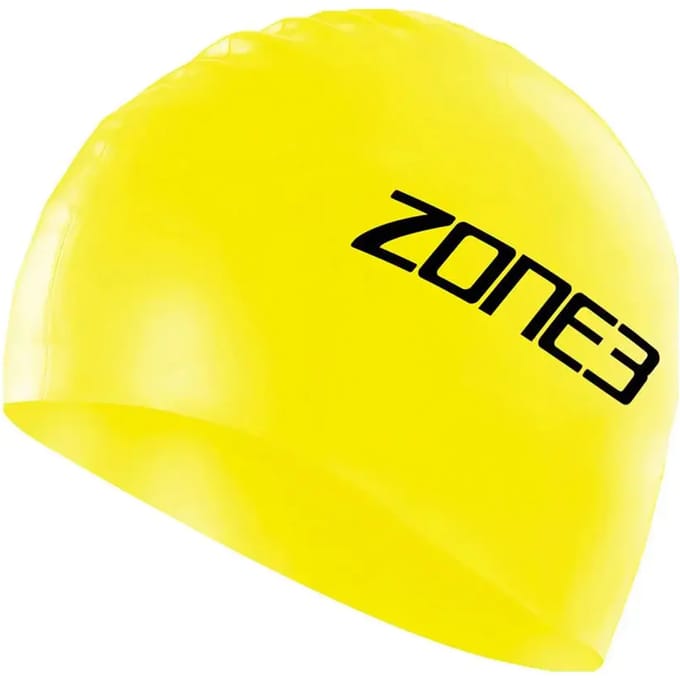 2026 ZONE3 Siliconen Badmuts - Yellow