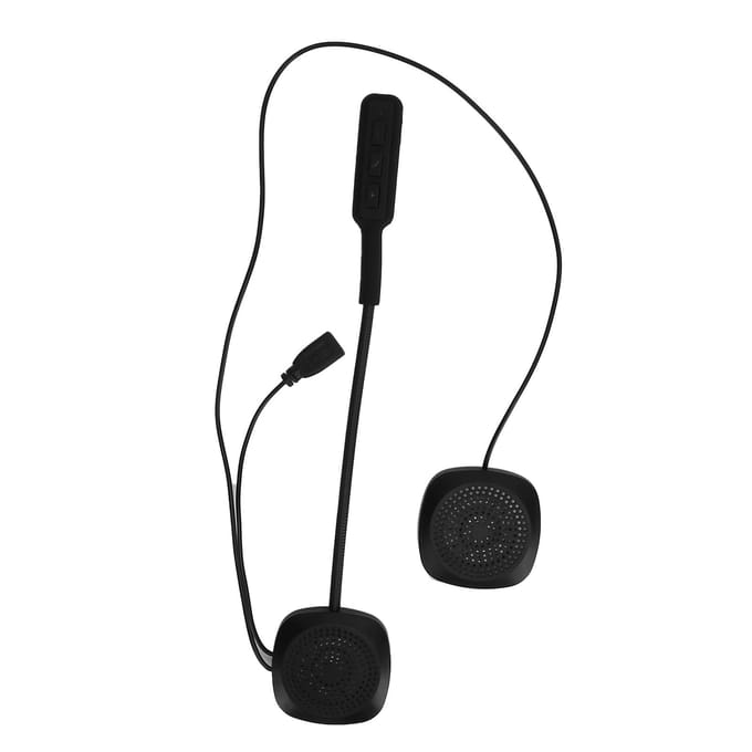 Motorhelm Bluetooth Koptelefoon Draadloze Bluetooth 5.0 Stereo Geluidsreducerende Headset black