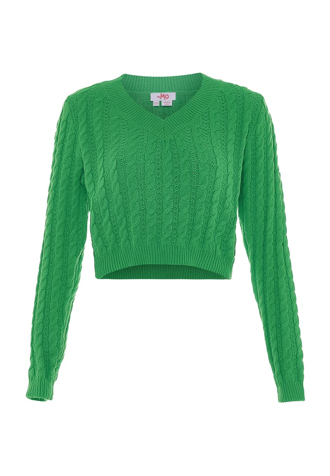 Mymo Jumper Dames Grasgroen