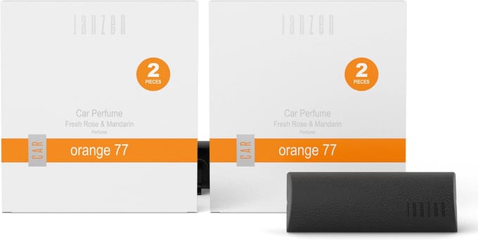 JANZEN Car Perfume Orange 77 2-pack
