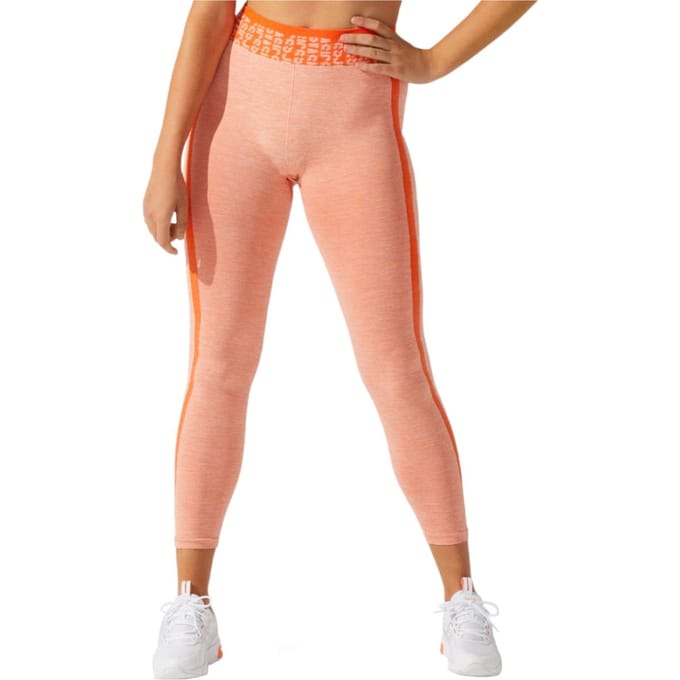 Asics Dames/Dames naadloze gehaakte legging met logo (Oranje)