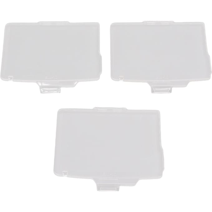 3 Stuks Camera LCD Schermbeschermer ABS Cover Vervanging voor Nikon D90 DSLR BM‑10 Accessoires white