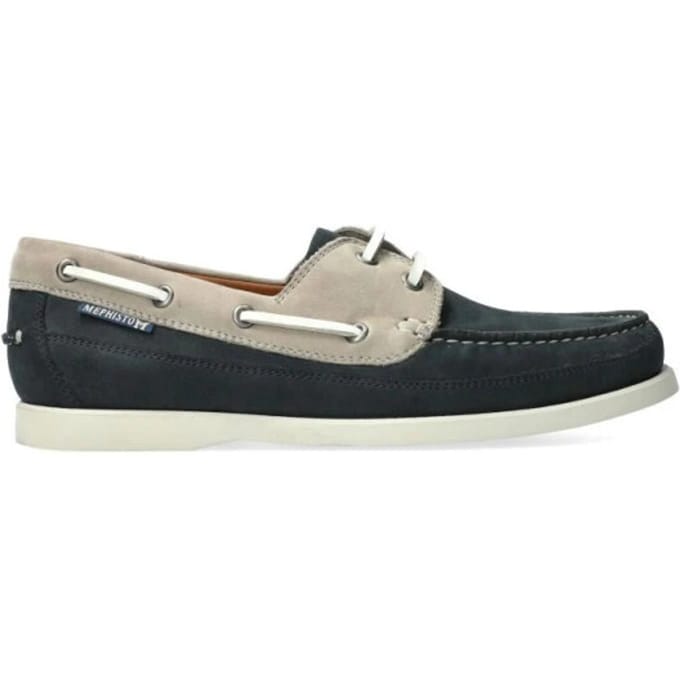 Mephisto Boating - heren veterschoen - Blauw - maat 41 (EU) 7.5 (UK)