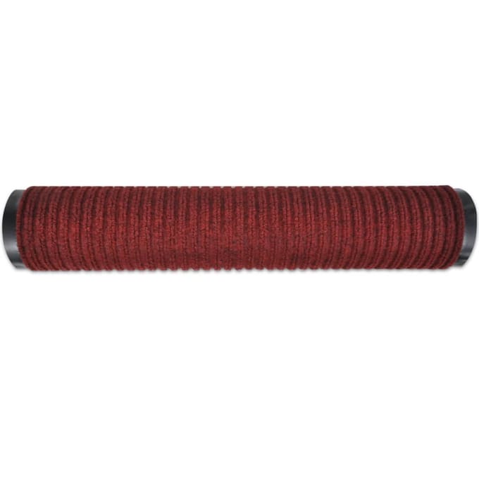 vidaXL - Deurmat - 120x180 - cm - PVC - rood