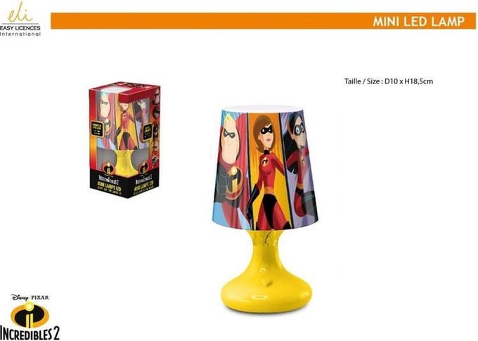 Nachtlamp LED The Incredibles