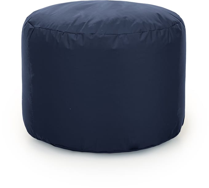POEF ROND 60 D BLAUW