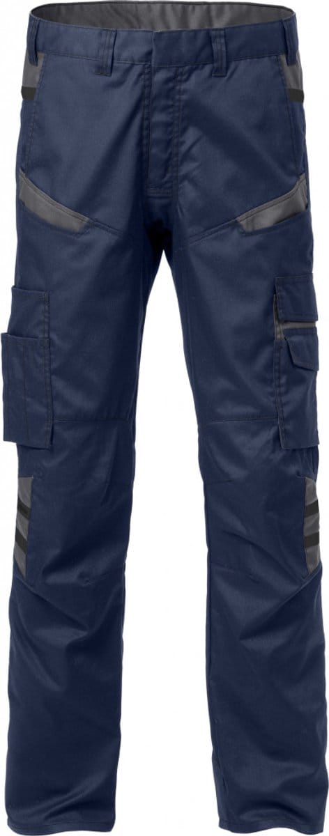 Fristads Broek 2552 Stfp - Marineblauw/Grijs - C48