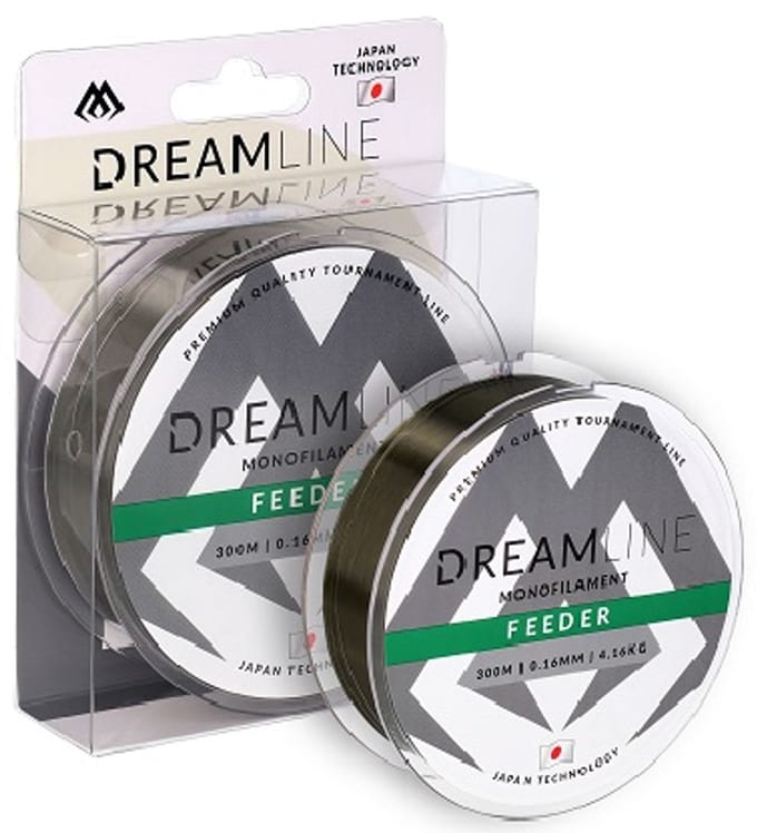 Nylon Vislijn 0,30 mm – 10,5 kg – 300 m – Groen – Feeder & Witvis – Mikado