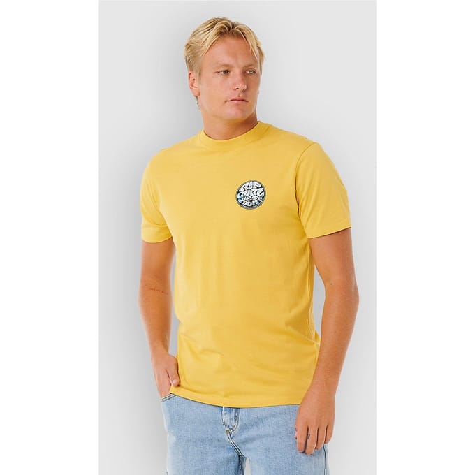 Rip Curl Wettie Passage Icon TEE - Ochre