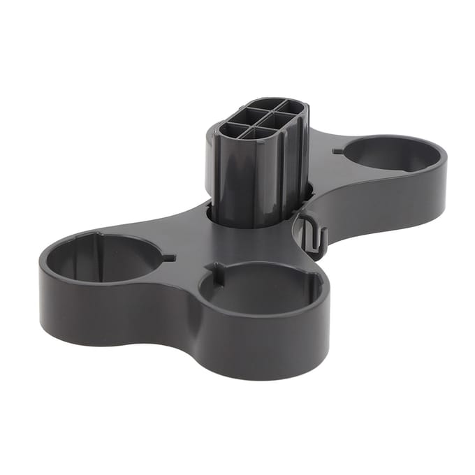 Muurbeugel voor U10 stofzuiger, ABS, wandhouder voor accessoires. black